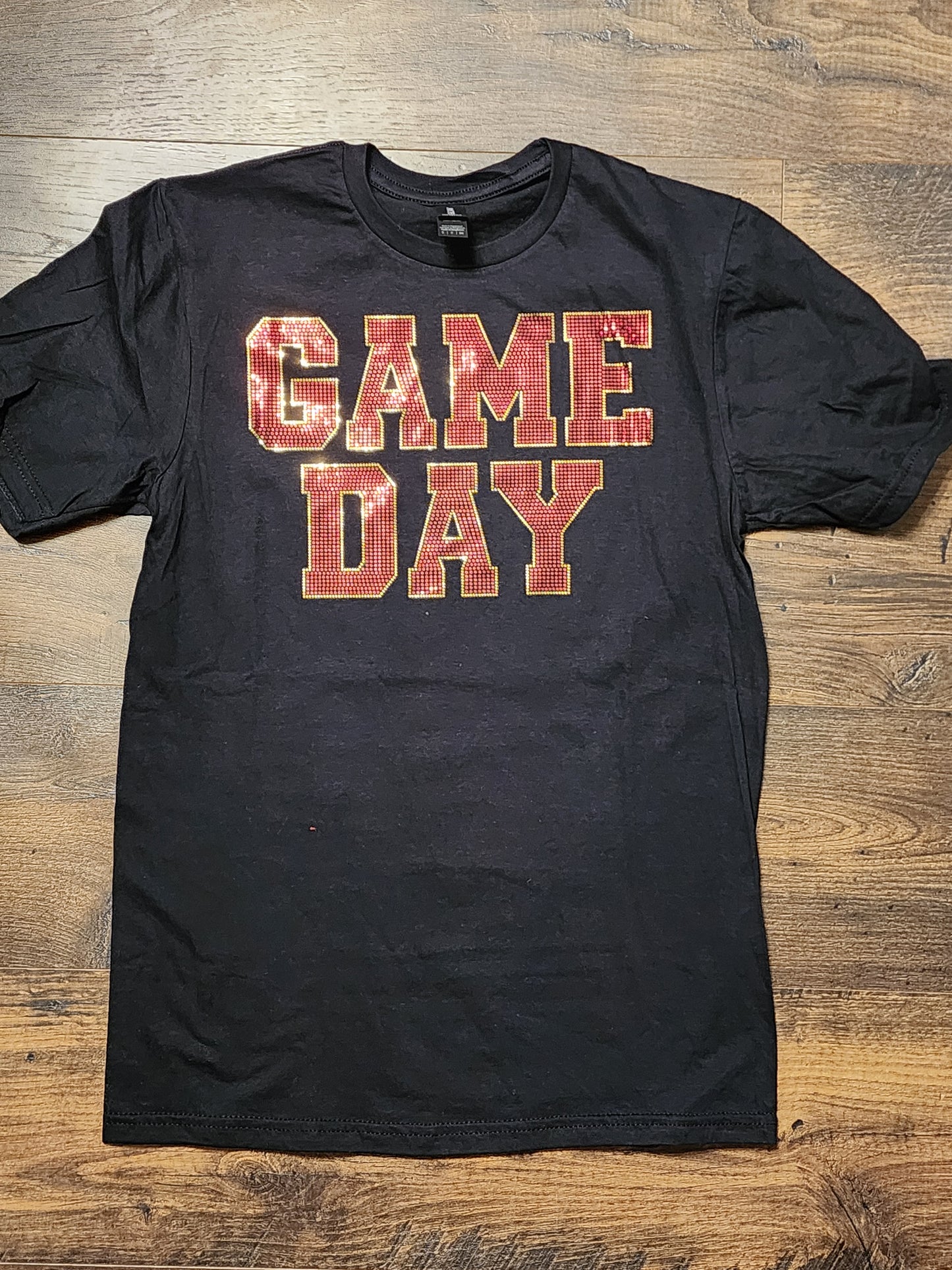 Game Day Spangles t-shirt
